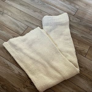 Skims wide leg cozy knit pants